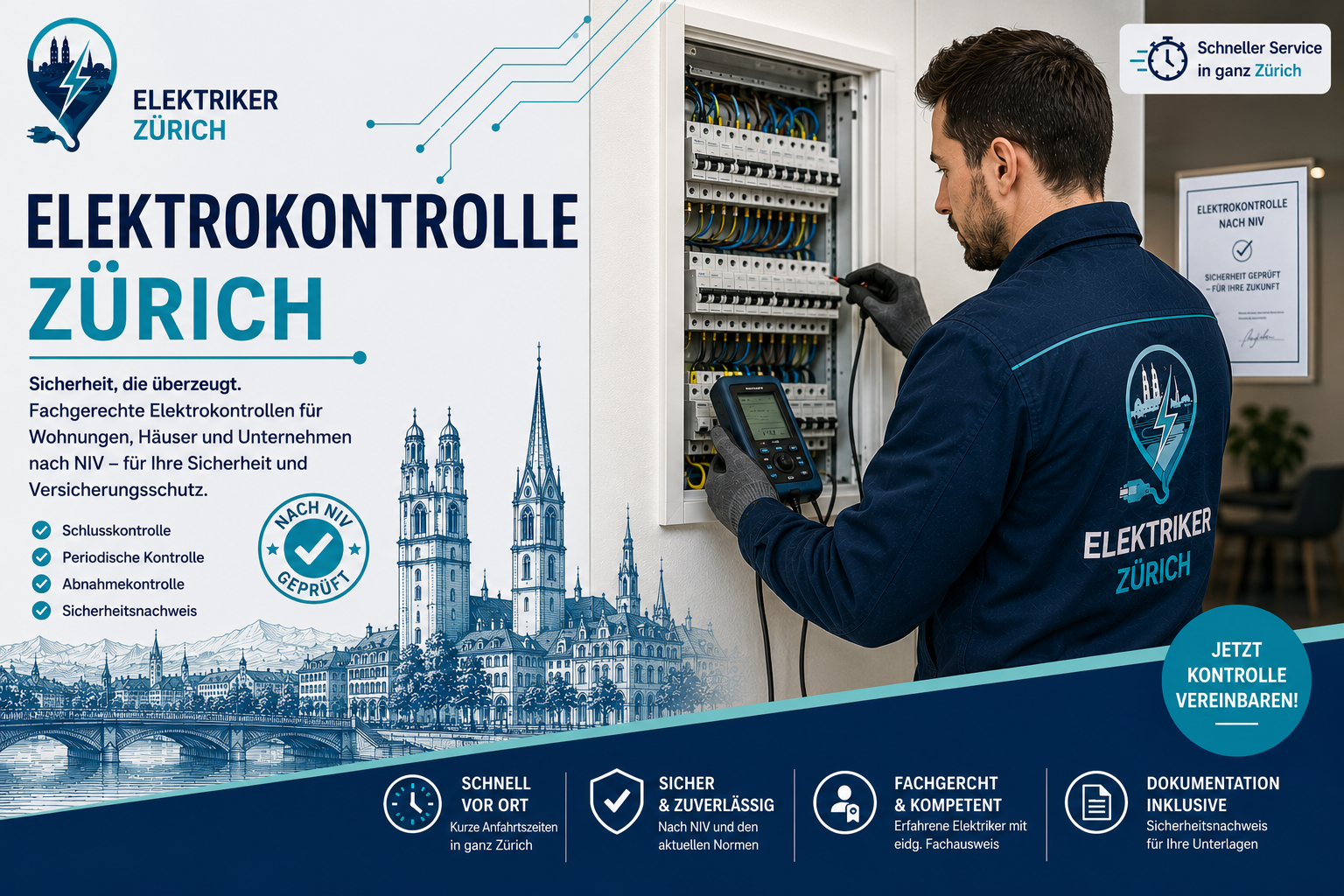Elektrokontrolle Zürich