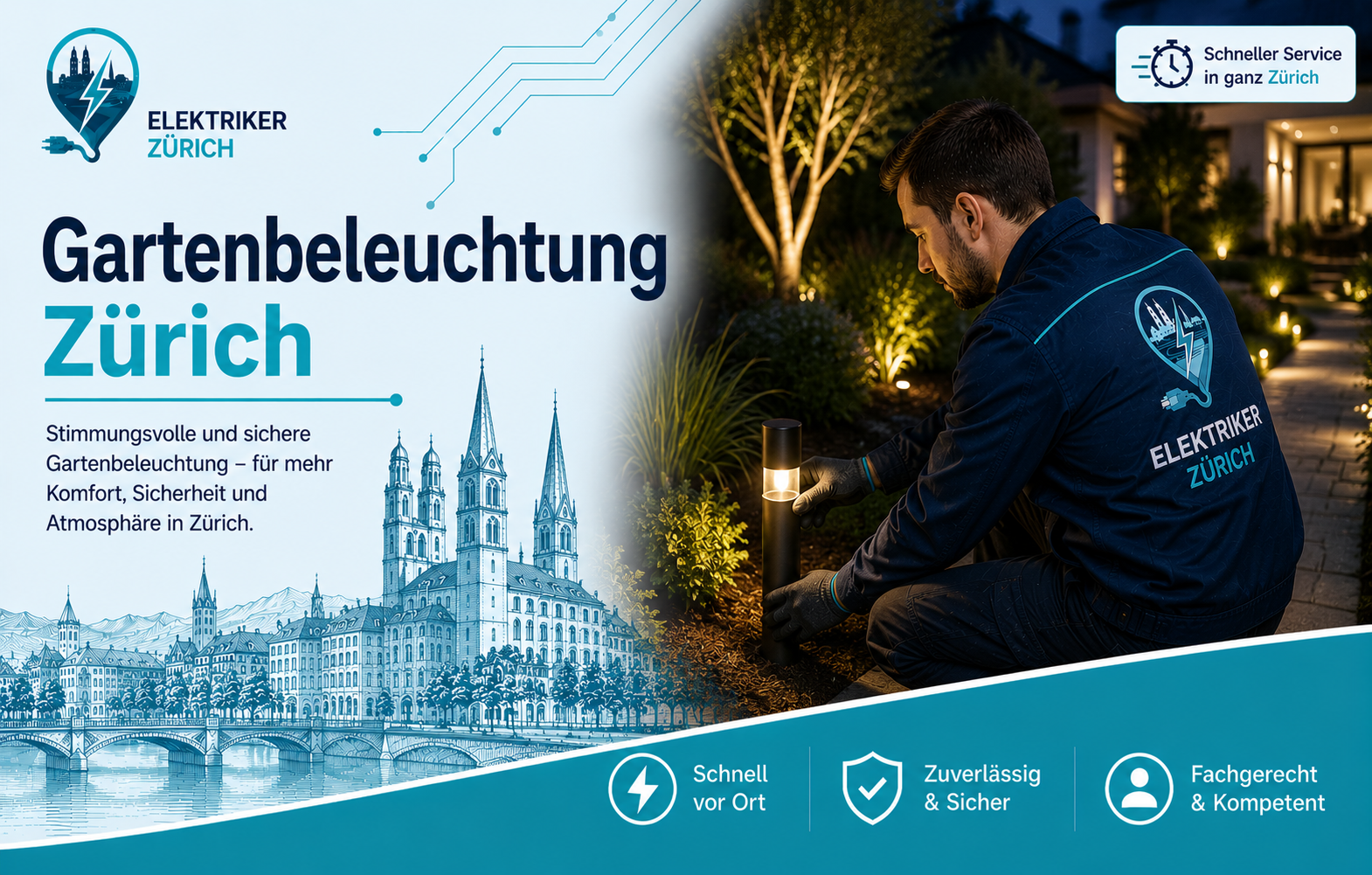 Gartenbeleuchtung Zürich
