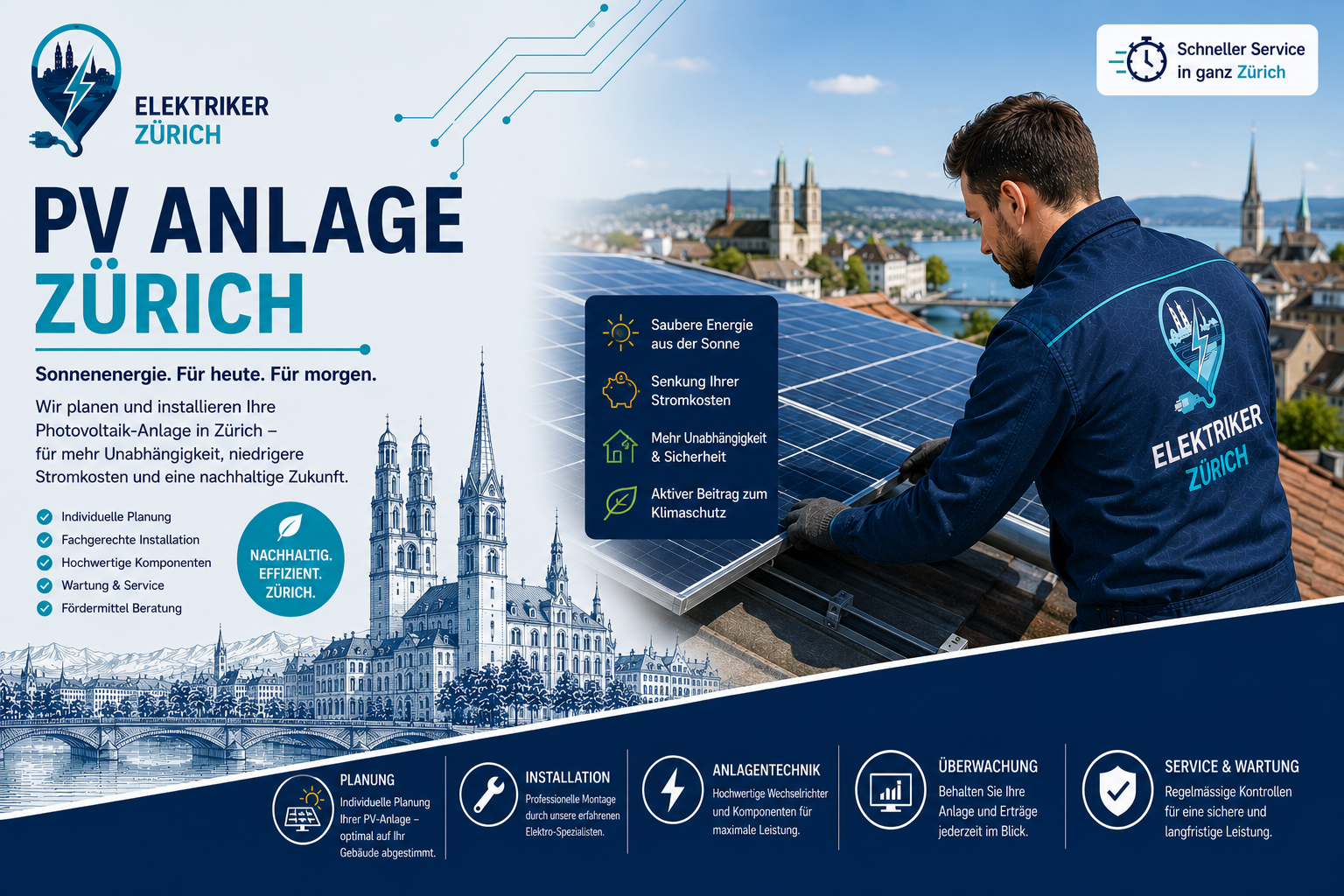 PV Anlage Zürich